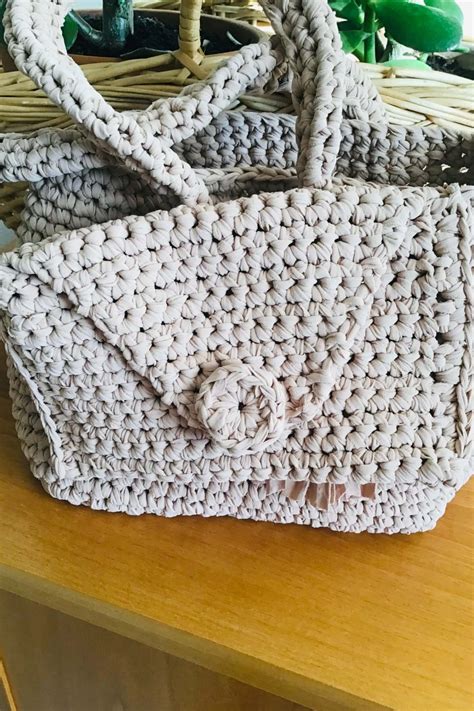 Borsa Fettuccia Uncinetto Tutorial Crochet