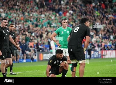 Irelands Johnny Sexton During The 2023 Rugby World Cup Quarter Finals