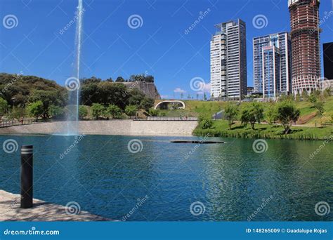 Espacios Del Parque P Blicos Y Libres De Ciudad De M Xico Imagen De