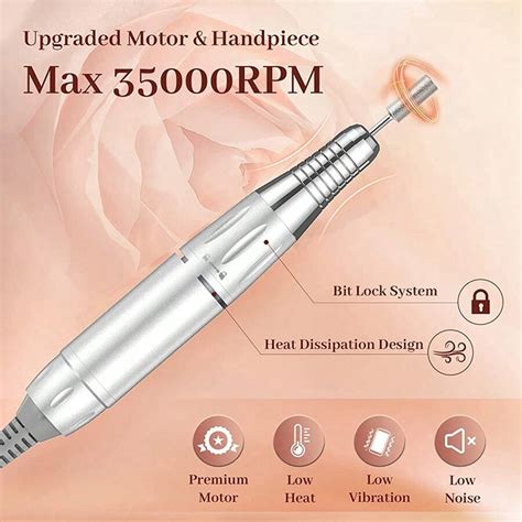 Broca De Unhas Profissional De Rpm De Alta Velocidade Baixo