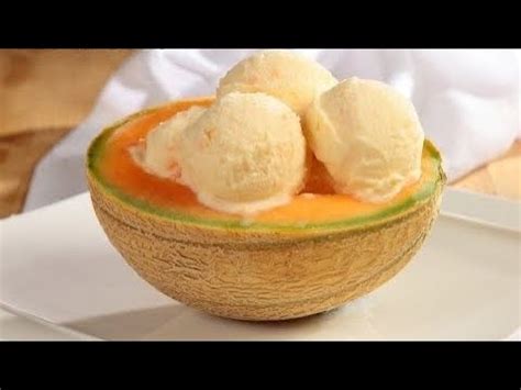 Helado De Mel N Recetas En Casa Youtube