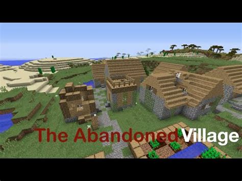 The Abandoned Village Minecraft Project