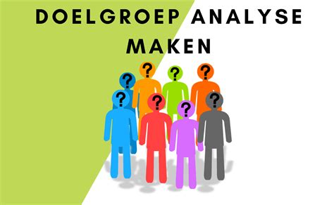 Doelgroep Analyse Maken Marktvalidatie