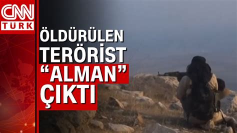 PKK yurt dışında terörist arıyor Öldürülen terörist Alman çıktı