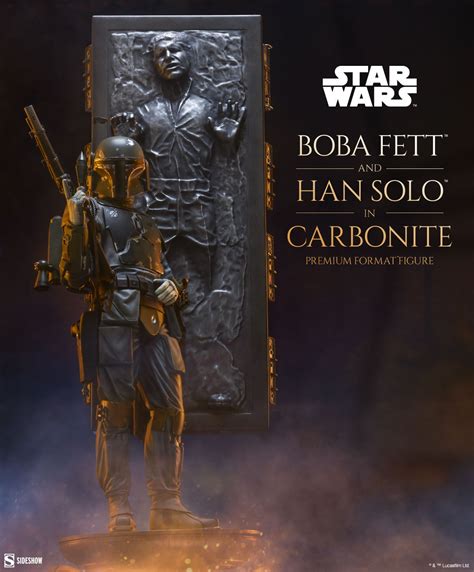 Sideshow Collectibles Premium Format Boba Fett And Han Solo In