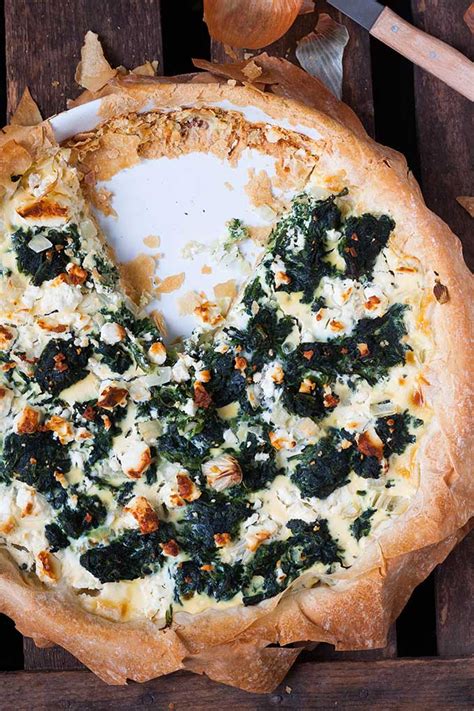 Spinat Feta Quiche Ohne Boden Kochkarussell