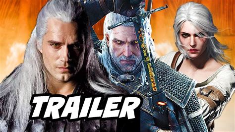 The Witcher Netflix Trailer First Look Characters Breakdown Youtube