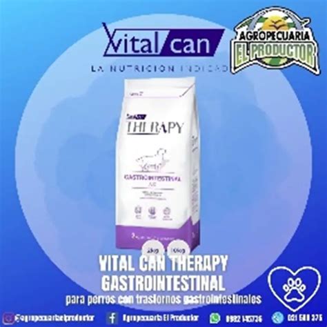 Balanceado Vital Can Therapy Gastrointestinal 10kg AGROPECUARIA EL