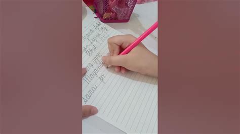 Cursive Writing Liham Level 2 Youtube