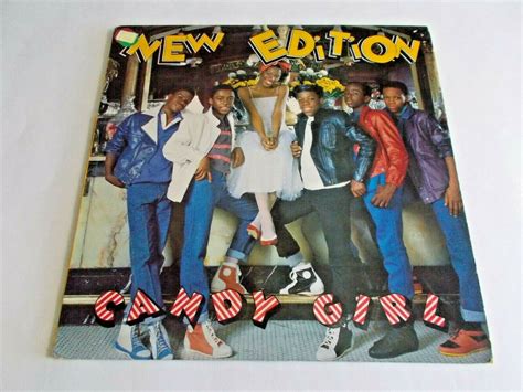 New Edition Candy Girl Lp 1983 Streetwise Promo Bobby Brown Vinyl Record Auction