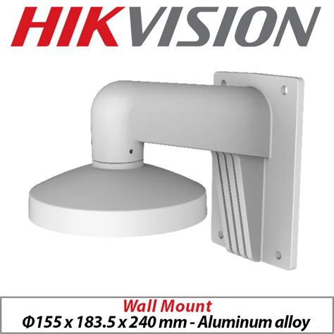 Hikvision Wall Mount For Dome Camera Ds Zj Grey Doris Cctv