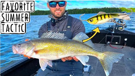 The Fastest Way To Catch A Ton Of Summer Walleyes Youtube