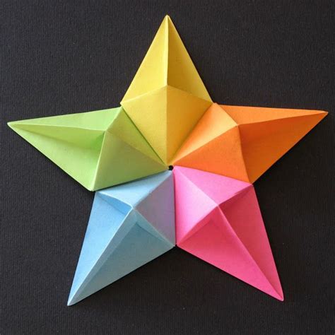 Stella Diamante Diamond Star By Francesco Guarnieri Origami Modulare Origami Stella