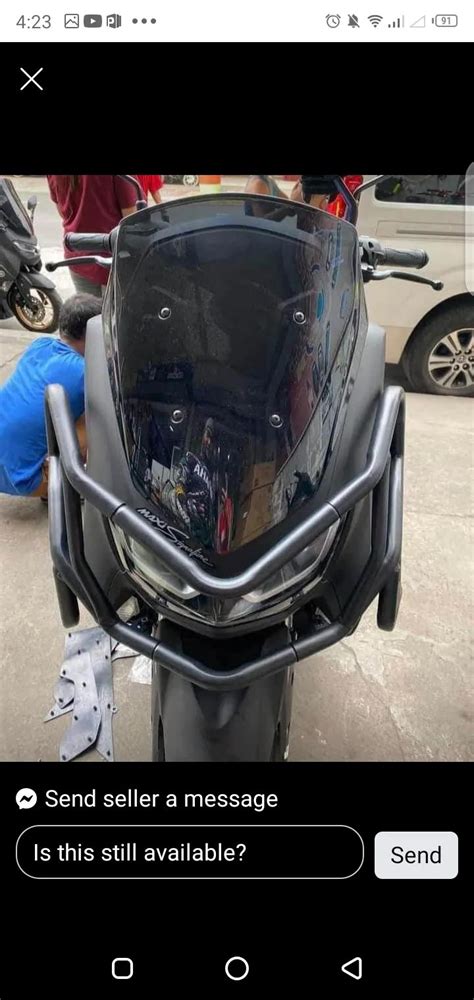 Nmax V2 2020 2021 2022 V2 1 Y Connect Full Armour Crashguard Nmax