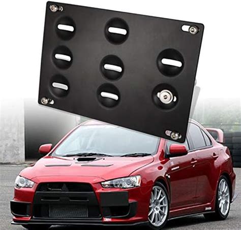 Amazon Runmade Front Bumper Tow Hook License Plate Mount Bracket