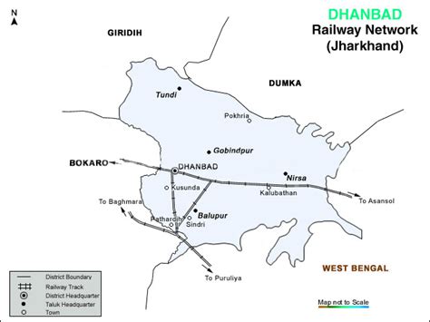 Rail-Map-india: Dhanbad railways map