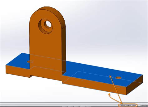 Quick Measurements With The Solidworks Status Bar