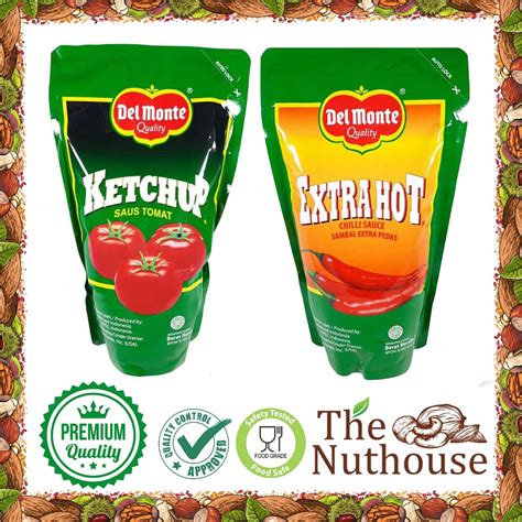 Jual Del Monte Saus Tomat Ketchup Saos Sambal Extra Hot Chilli Sauce