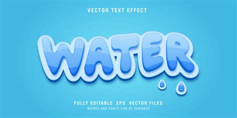 Water Font