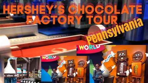 Hersheys Chocolate Factory Tour In Pennsylvania Youtube