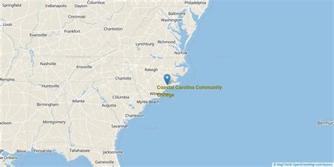 Coastal Carolina Campus Map