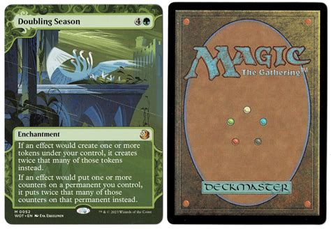 Doubling Season From Wilds Of Eldraine Enchanting Tales Mtg Proxy