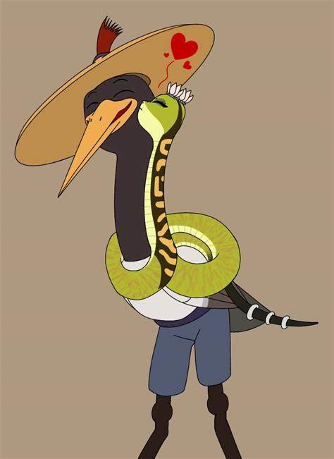 Kung Fu Panda Crane And Viper