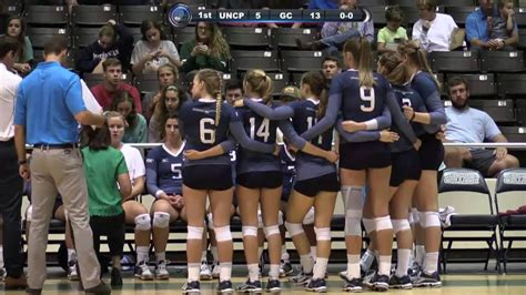 Volleyball Georgia College Bobcats Vs Unc Pembroke Braves Youtube