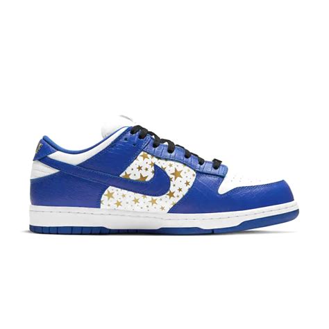 Tênis Nike Supreme X Sb Dunk Low Star Hyper Royal