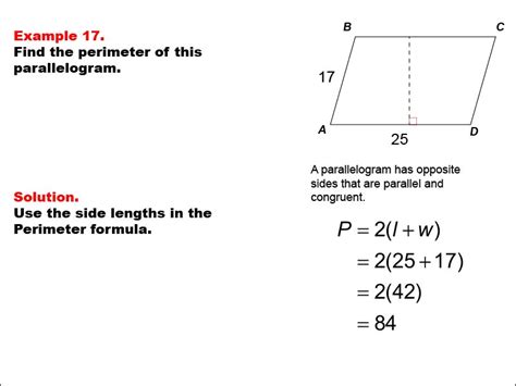 Area And Perimeter Of Quadrilateral