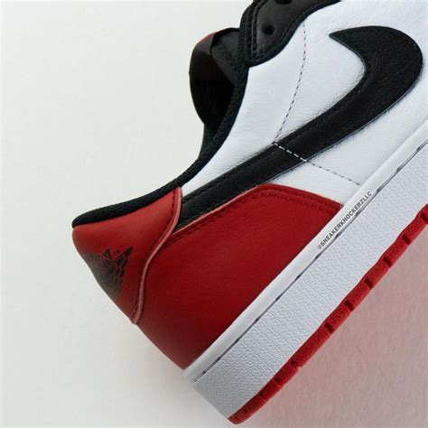 Air Jordan 1 Low Og Black Toe” Cz0790 106 Nice Kicks