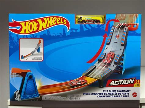 Hot Wheels Hill Climb Champion Original Mattel Track Vehicle Cars Launcher Launch Champion