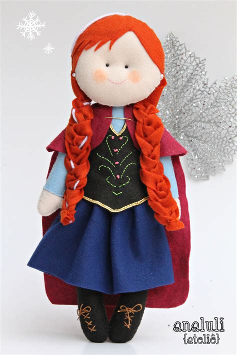 Anna Frozen De Feltro Fozen Felt Fieltro Fiesta