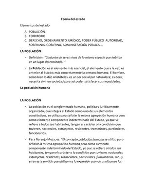 Teor A Del Estado Iv Unidad Teor A Del Estado Universidad De