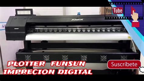 Nuevo Plotter De Imprecion Digital Youtube