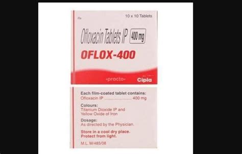 Ofloxacin 400 Mg Tablets Ip Expiration Date Printed On Packet Years At Best Price In Ahmedabad