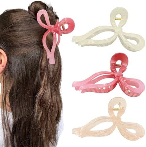 Bmobuo Butterfly Hair Accessories For Women 3pcs Trendy