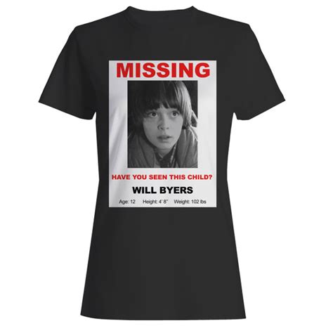 Will Byers Missing Poster