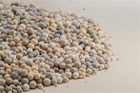 A Pile Of Pearls On A White Surface Photo Digital Image Image On Unsplash