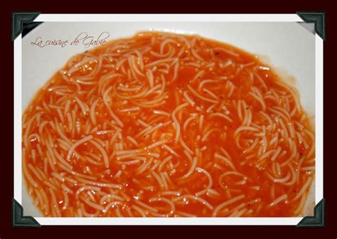 Soupe Tomates Et Vermicelle Thermomix