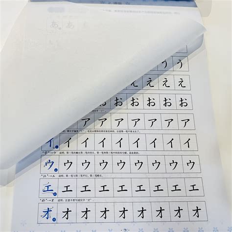 现货正版新东方日语字帖日文字帖标准日本语标日临摹字帖基础入门级标日初级中级五十音图字帖手写体练字50音词汇常用句子 虎窝淘