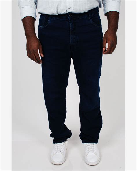 Riachuelo Cal A Reta Jeans Masculina Plus Size Jeans Blue