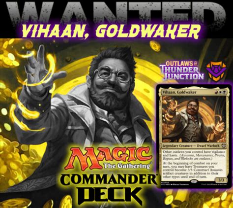 Vihaan Goldwaker Mtg Edh Commander Deck Outlaw Treasure Ebay