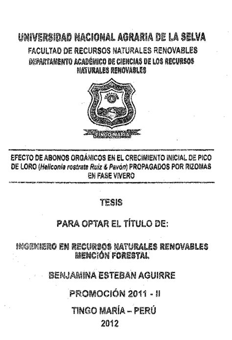 Tesis Edafologia Remediacion De Suelos UNIVERSI DNACIONAL AGRARIA