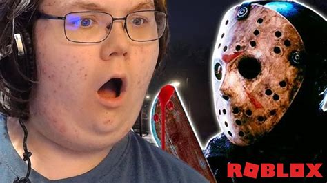 Playing A Super Scary Game On Friday The 13th Roblox Youtube