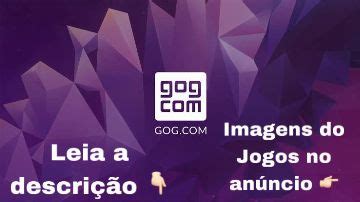 Conta GOG 6 Jogos GOG GGMAX