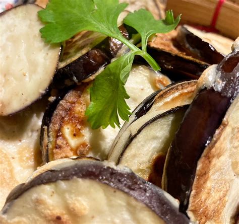 Droog Gebakken Aubergines Pisangsusu