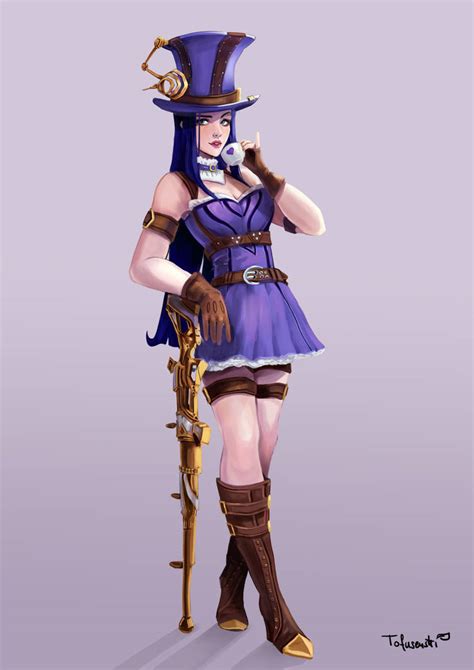 Caitlyn fan art - League of Legends by Tofusenshi on DeviantArt