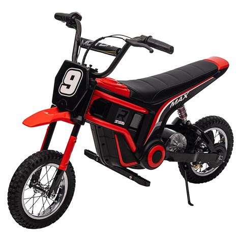 V Ride On Motorcycle Dirt Bike Dirt Rocket Electric Powered Dirt