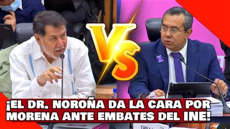 VEAN El Dr NOROÑA da la CARA por MORENA ante los EMBATES del INE